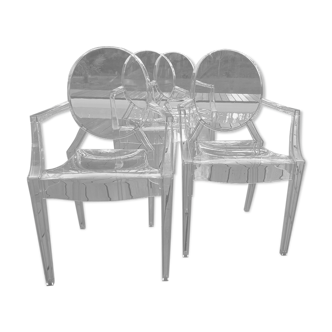 4 fauteuils de Philippe Strack, Kartell