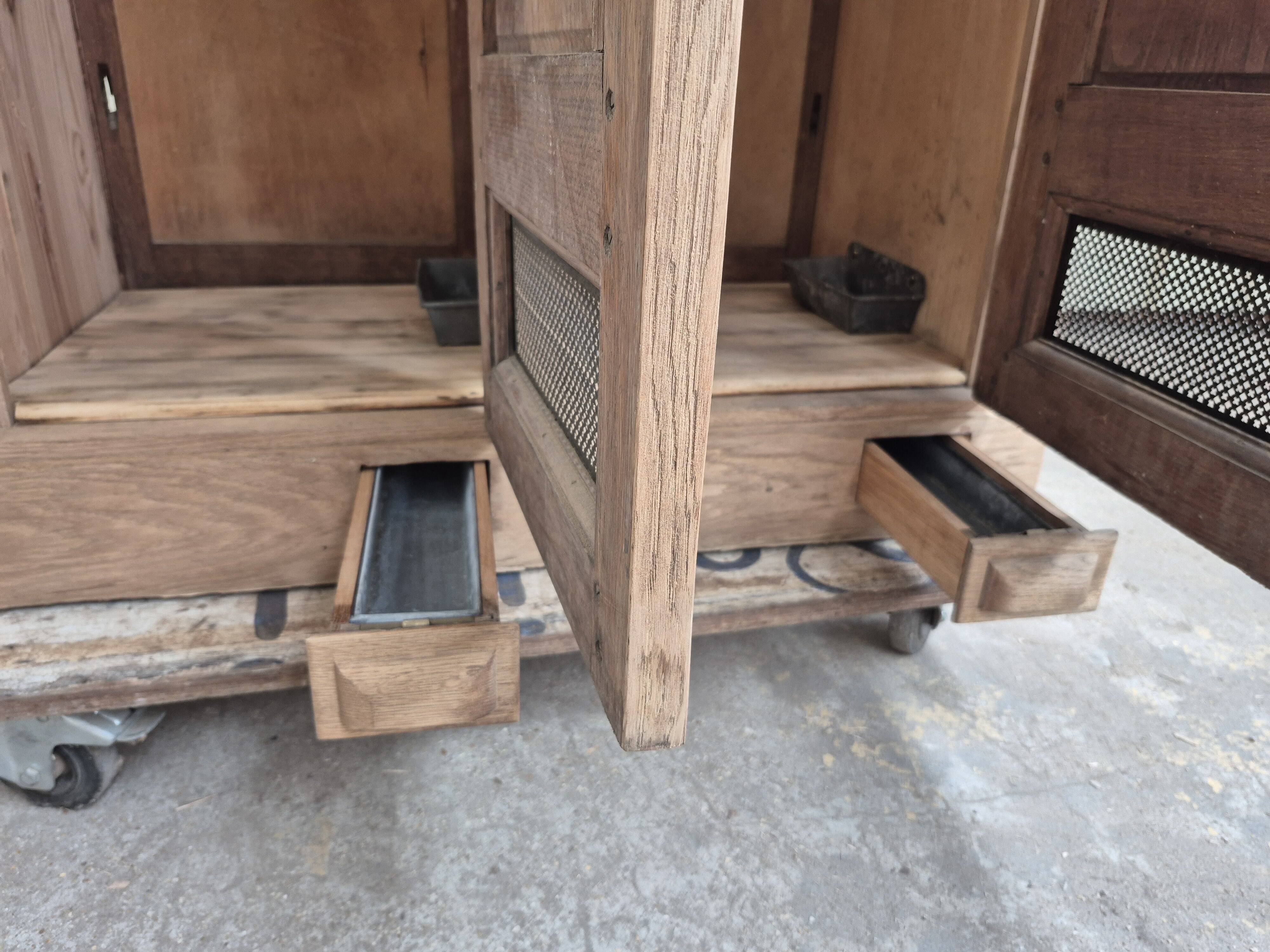 antique oak wardrobe Bank of France