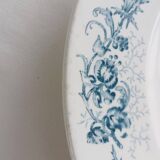 Round iron earth dish Longwy Cyrano