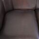 Set of a sheepskin sofa together with its matching club armchair