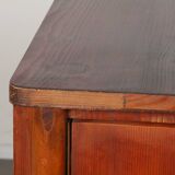 Commode en bois des années 1950