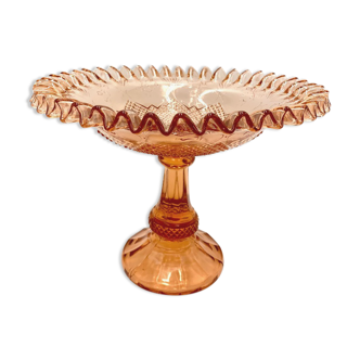 Rose cake stand, Ząbkowice, Poland, 1970s