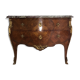 Curved dresser in Louis XV-style marquetterie