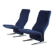 1970s Pair of “Concorde” chairs by Pierre Paulin for Artifort, Netherlands