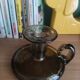 Glass paste candle holder