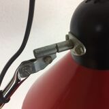 Articulated desk lamp Aluminor large model, red
