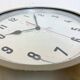 Grey Industrial Factory Wall Clock, 1950s