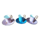 Set of 3 cups and saucers Silea