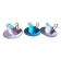 Set of 3 cups and saucers Silea