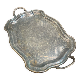 Silver metal top