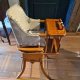 Antique baby high chair