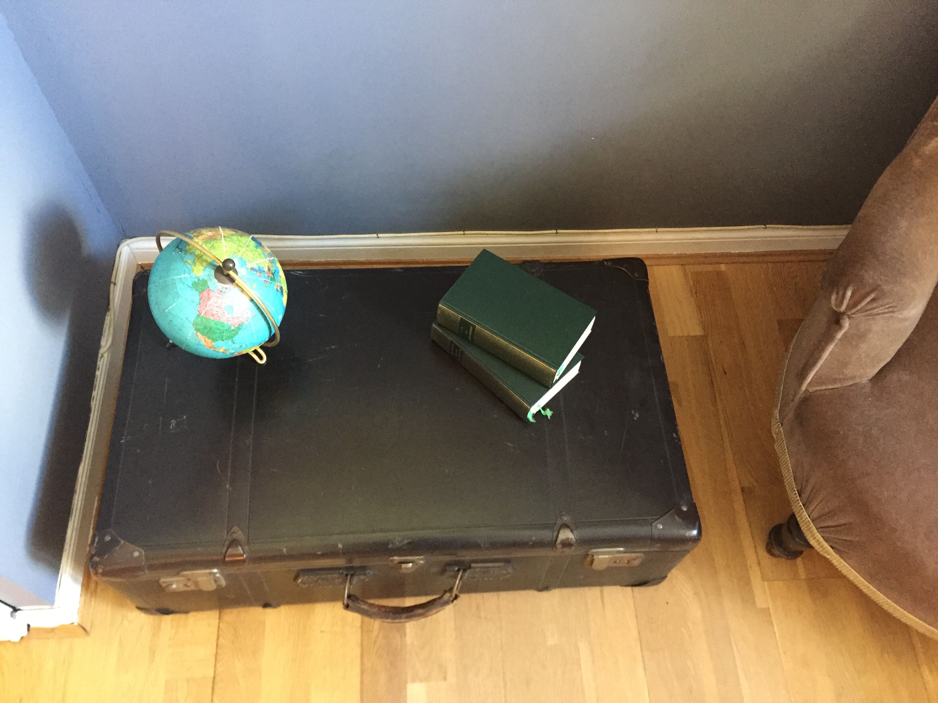 Valise ancienne vintage 1950