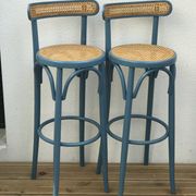 Pair of canne stools