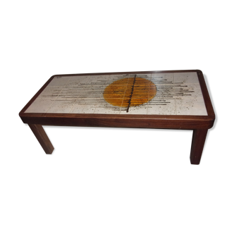 Table basse en céramique Jean d'Asti, 1960