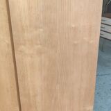 Screen 4 ventaux in elm veneer year 40-50