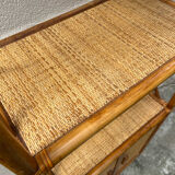 Rattan bookcase
