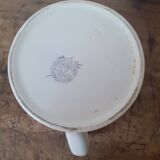 Old white pitcher - Boch la louvière
