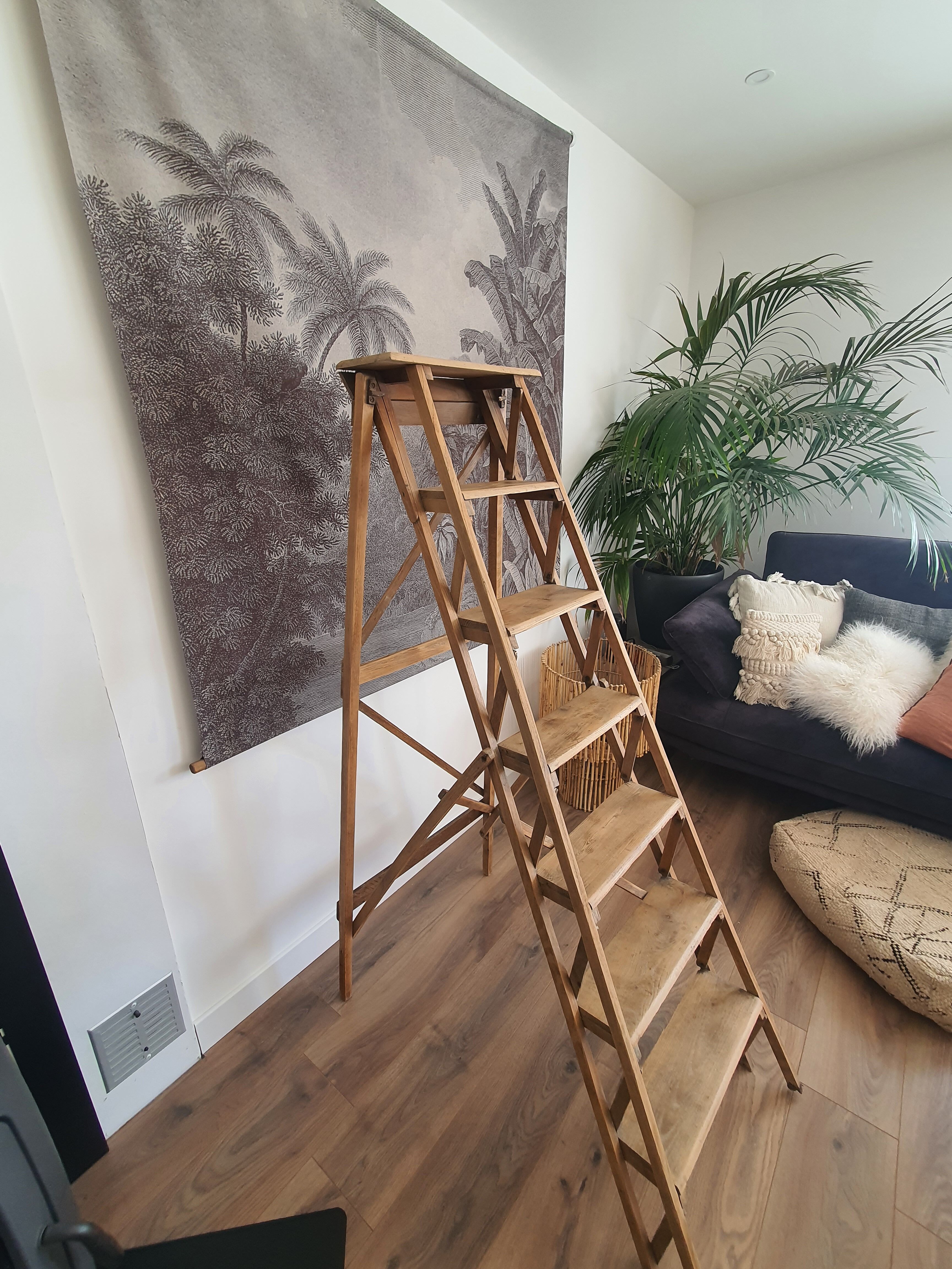 Old painter's stepladder