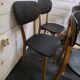 5 chaises vintage des années 60