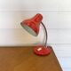 Vintage Desk Lamp Swan Neck Red - 70s Pop Art Design