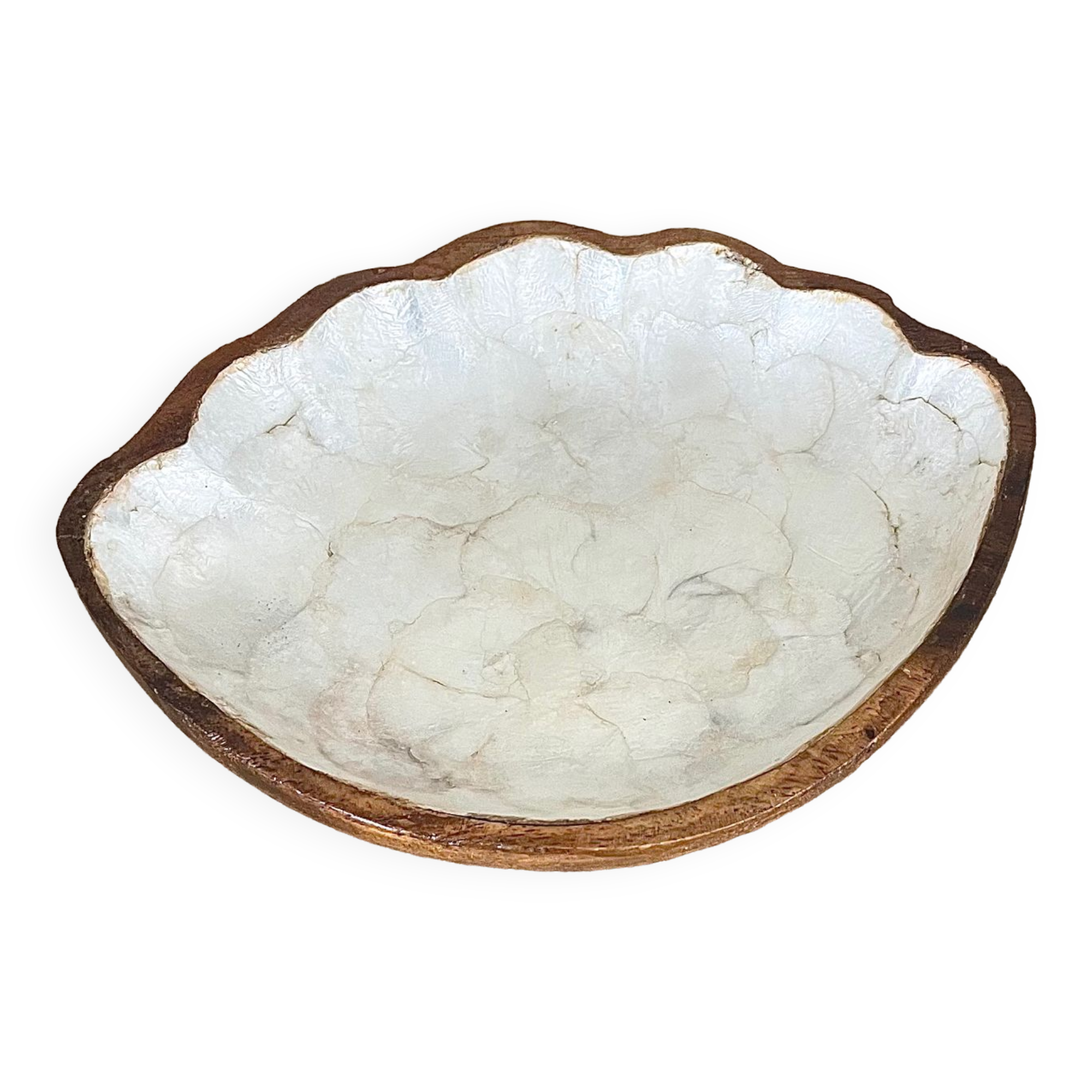 Empty pocket wood and mother-of-pearl