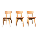 Set of 3 designer chairs g
