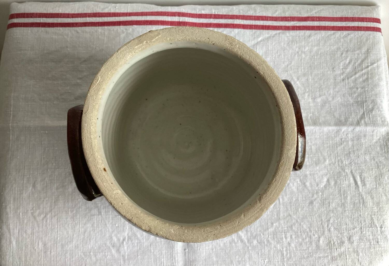 Old stoneware pot