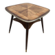 Vintage fifties wooden side table 'Art deco style'