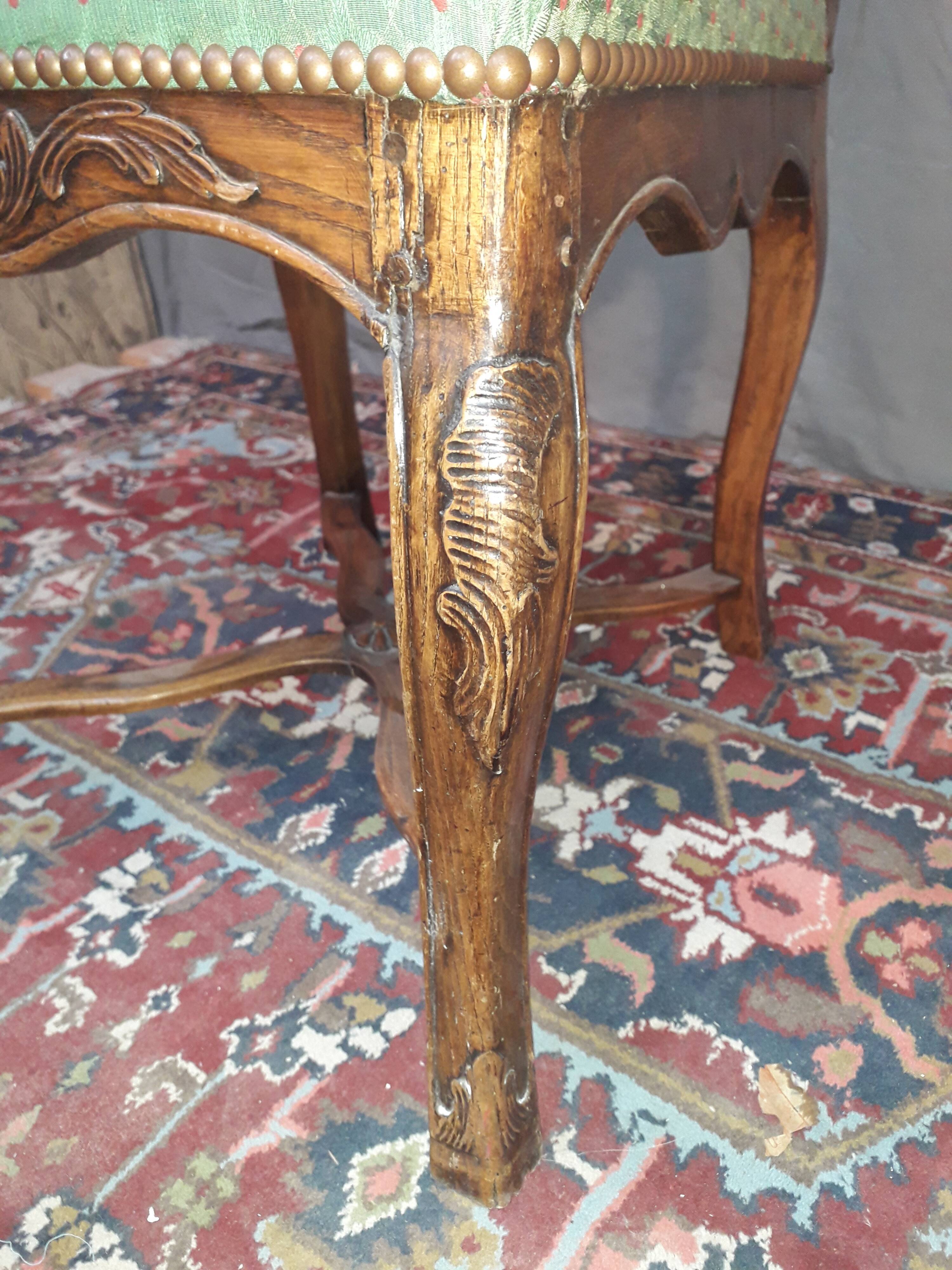 Carved Dutch chair