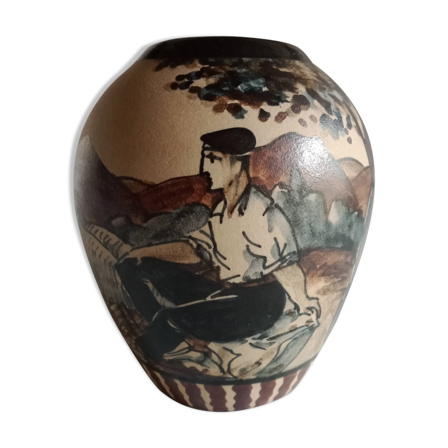 Ciboure ceramic vase