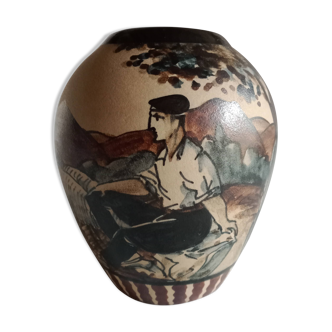 Ciboure ceramic vase