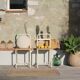 Paire de chevets d'internat vintage