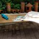 Children's camp bed