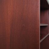 Mahogany bookcase, Swedish design, 1960s, manufacturer: Ulferts