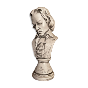 Tête en pierre Beethoven