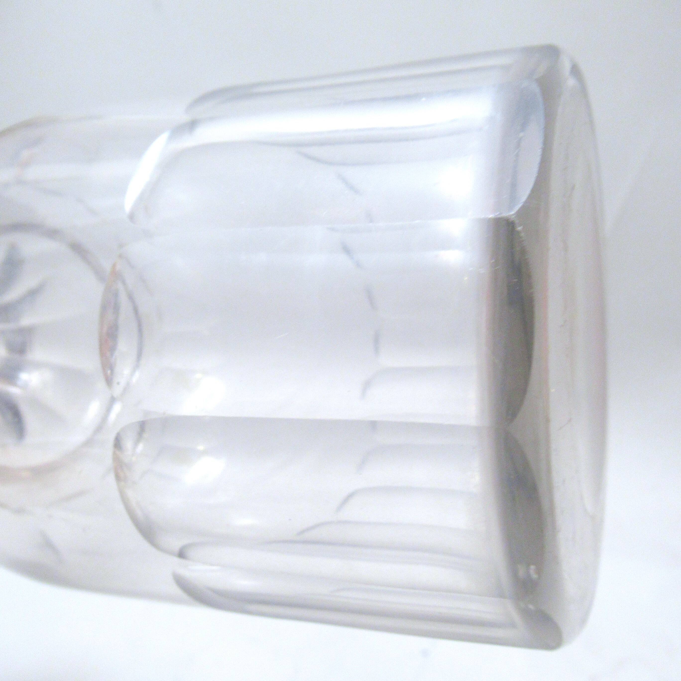 Cut glass carafe