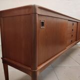 Enfilade danoise en teck par Bramin, années 60