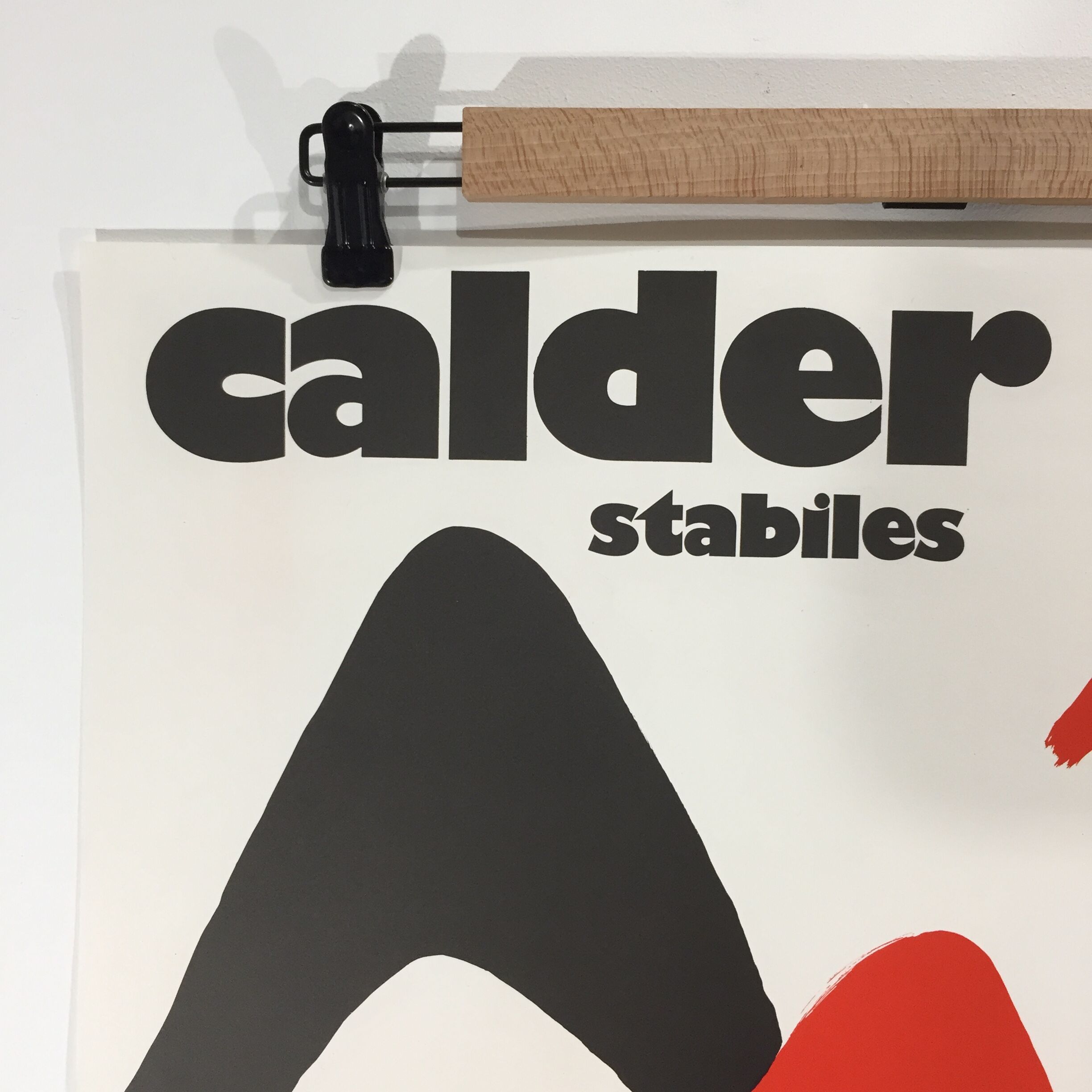 Calder Stabiles poster, MAEGHT Gallery.
