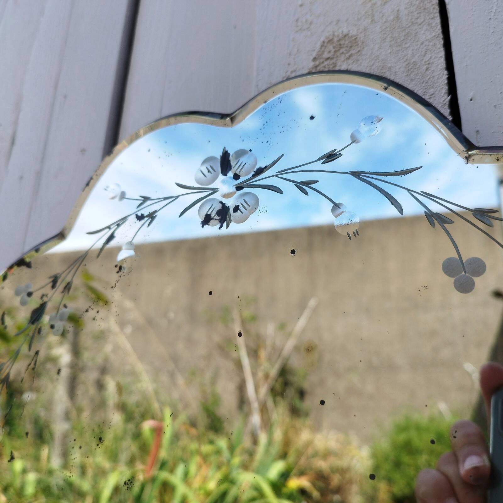 Mirror art deco design 40's vintage