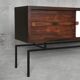 Zoomorphic scandinavian rosewood sideboard, 1960