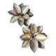 Pair of Maison Jansen wall sconces. 1970s