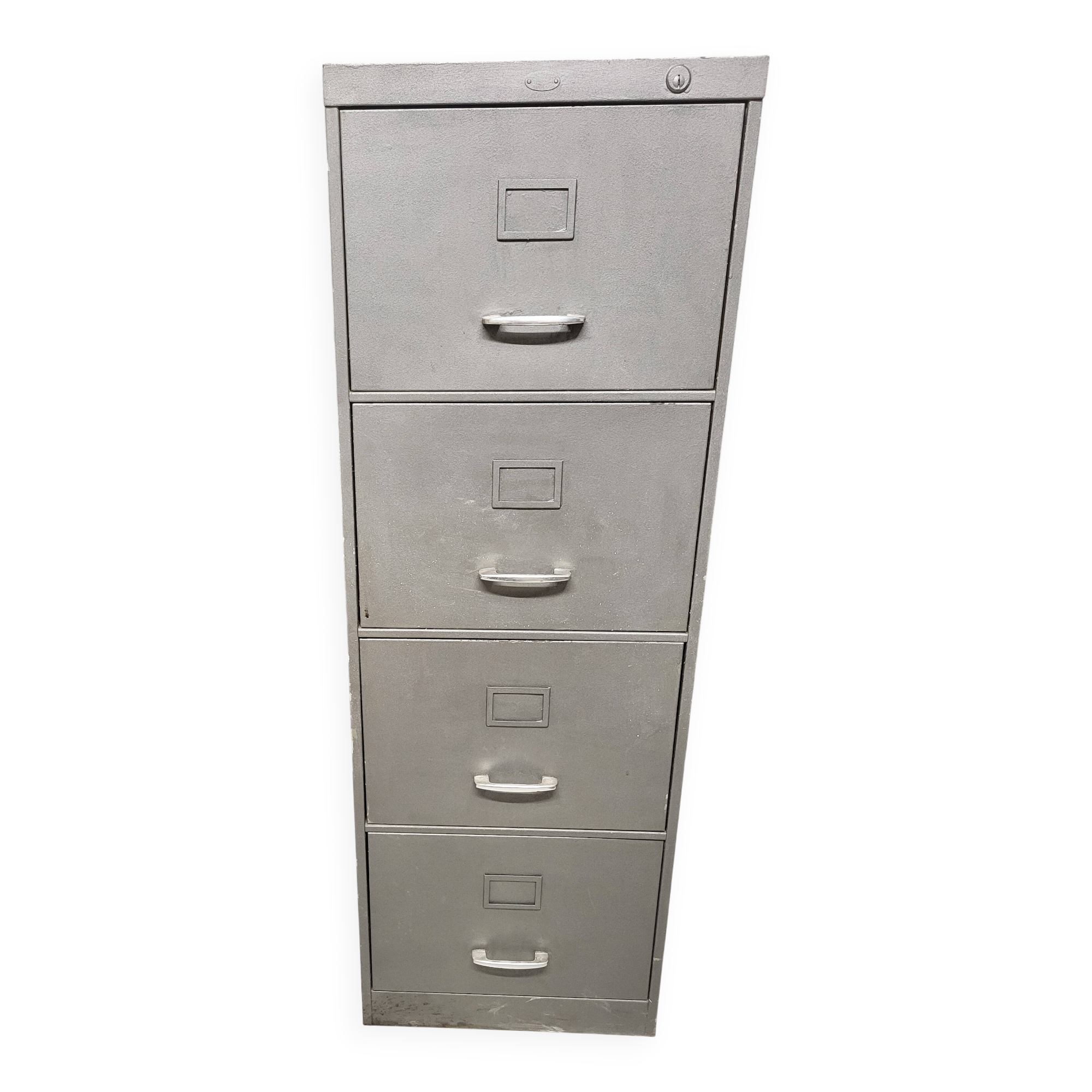Industrial metal filing cabinet