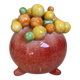 Petit vase boules billes multicolores tripode