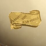 Mirror with gilded frame 60 x 43 cm