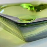 Cendrier, vide-poche en verre vintage