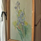 Old watercolor fleurs de lys