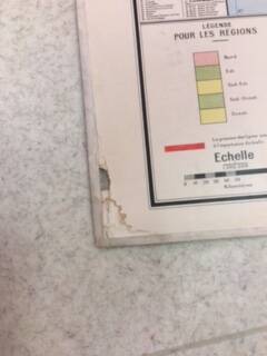 Vidal-Lablache Map No. 7 France Railways