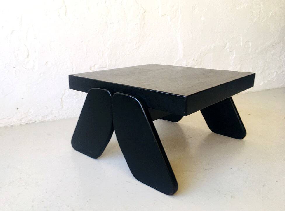 Vintage brutalist coffee table, 1970s