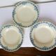 3 deep plates in ironstone from Longchamp model Christiane 220511