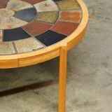 Table basse vintage danoise moderne par Sallingboe